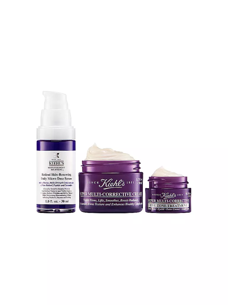 KIEHL'S | Geschenkset - Ultimate AntiAging Essentials 30ml / 50ml / 14ml | keine Farbe