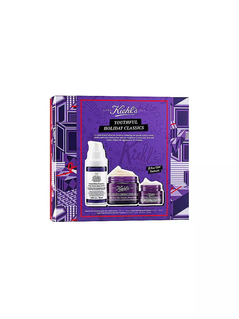 KIEHL'S | Geschenkset - Ultimate AntiAging Essentials 30ml / 50ml / 14ml | keine Farbe