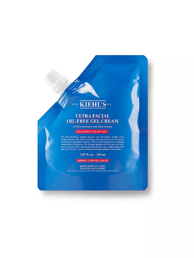 KIEHL'S | Gesichtscreme - Ultra Facial Oil-Free Gel Cream Refill Pouch 150ml | keine Farbe