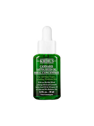 KIEHL'S | Gesichtsöl - Cannabis Sativa Seed Oil Herbal Concentrate 30ml