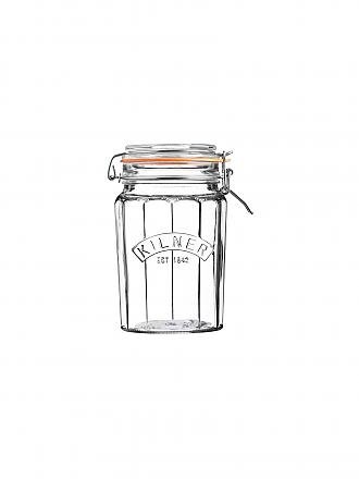 KILNER | Drahtbügelglas Kilner facettiert 950ml