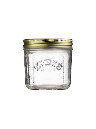 KILNER | Einmachglas mit weiter Öffnung 200ml Glas/Metall