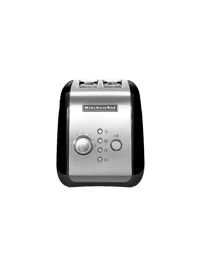 KITCHENAID | Toaster 2 Scheiben Onyx Schwarz | silber