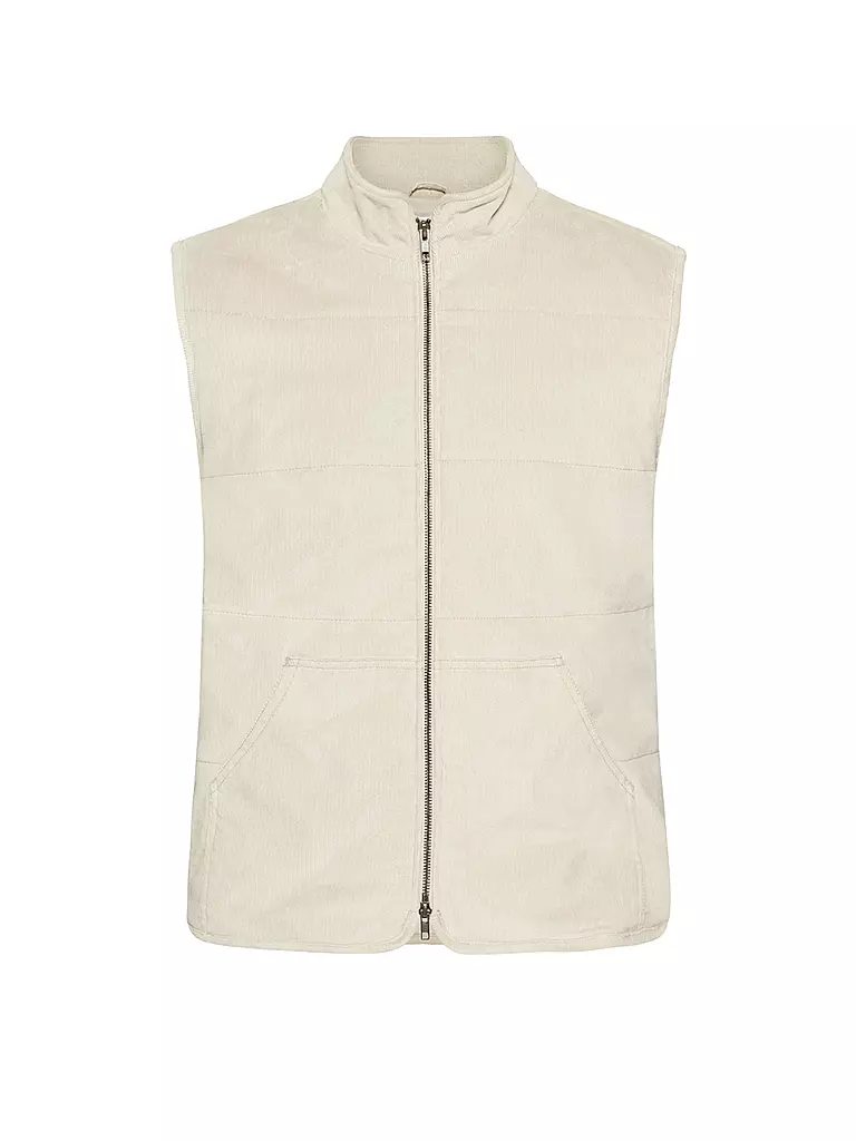 KNOWLEDGE COTTON APPAREL | Gilet RAILS  | beige