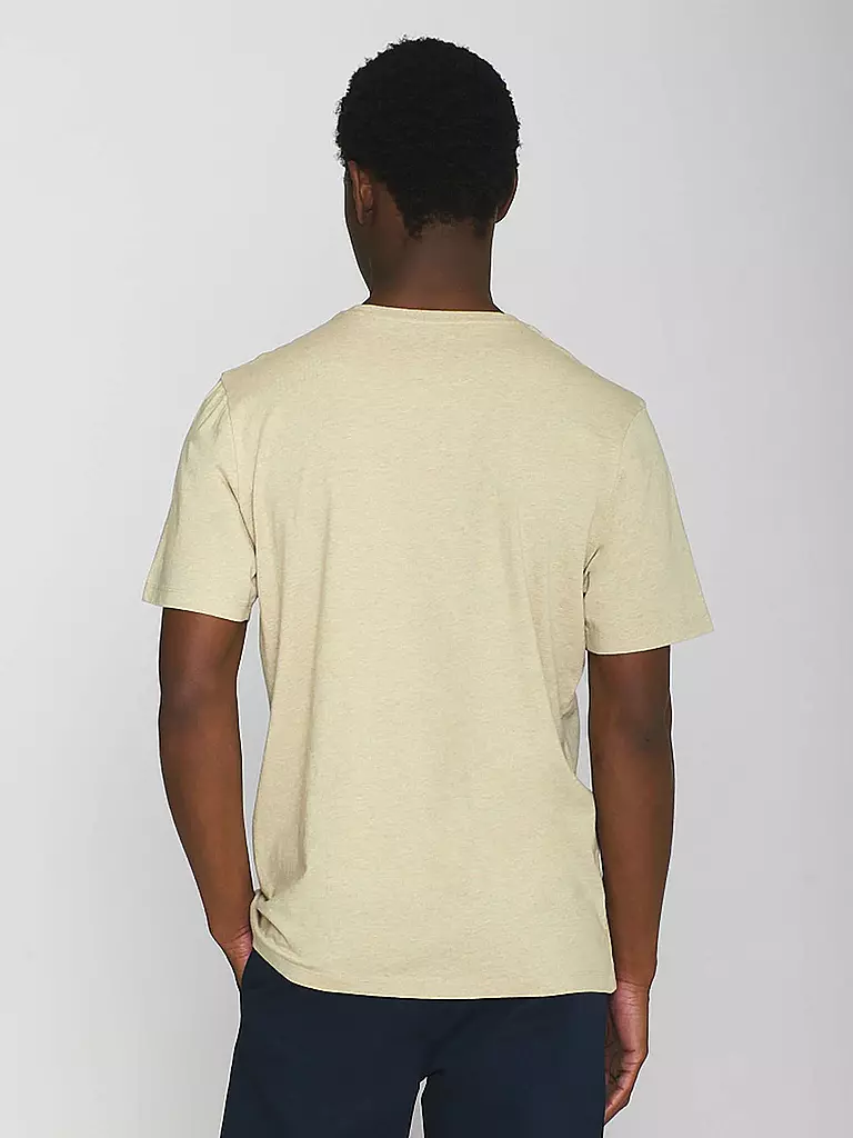 KNOWLEDGE COTTON APPAREL | T-Shirt ALDER | beige