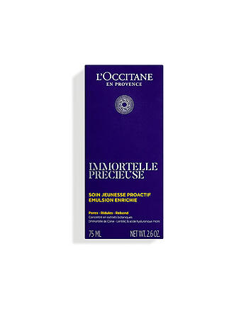 L'OCCITANE | Immortelle Précieuse Emulsion 75ml