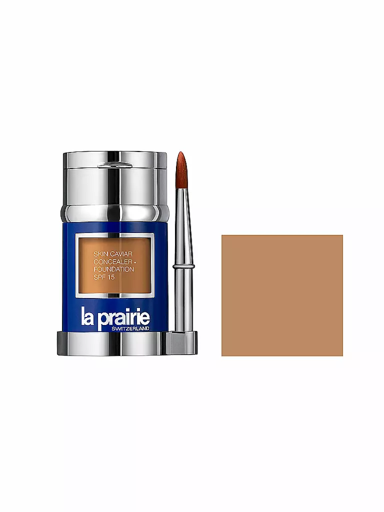 LA PRAIRIE | Skin Caviar Concealer Foundation SPF15 (89 Satin Nude) | hellbraun