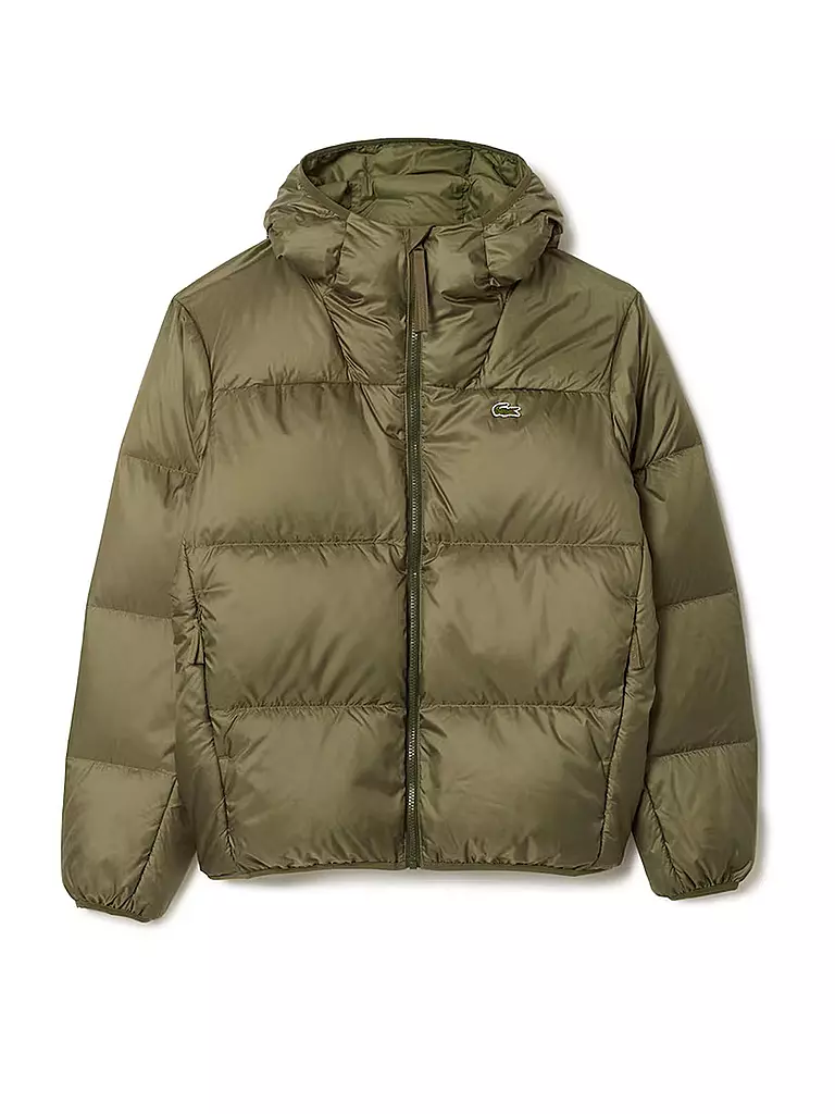 LACOSTE | Daunenjacke  | olive