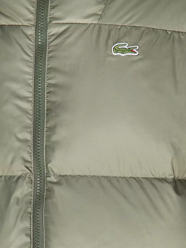 LACOSTE | Daunenjacke | olive