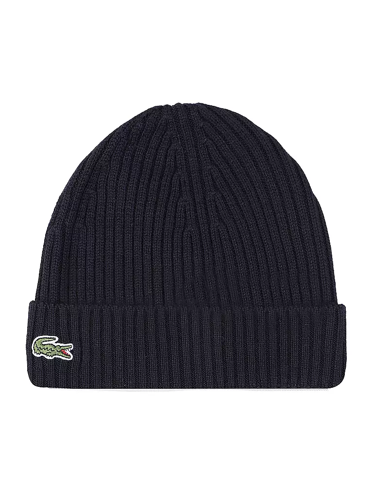 LACOSTE | Mütze - Beanie | dunkelblau