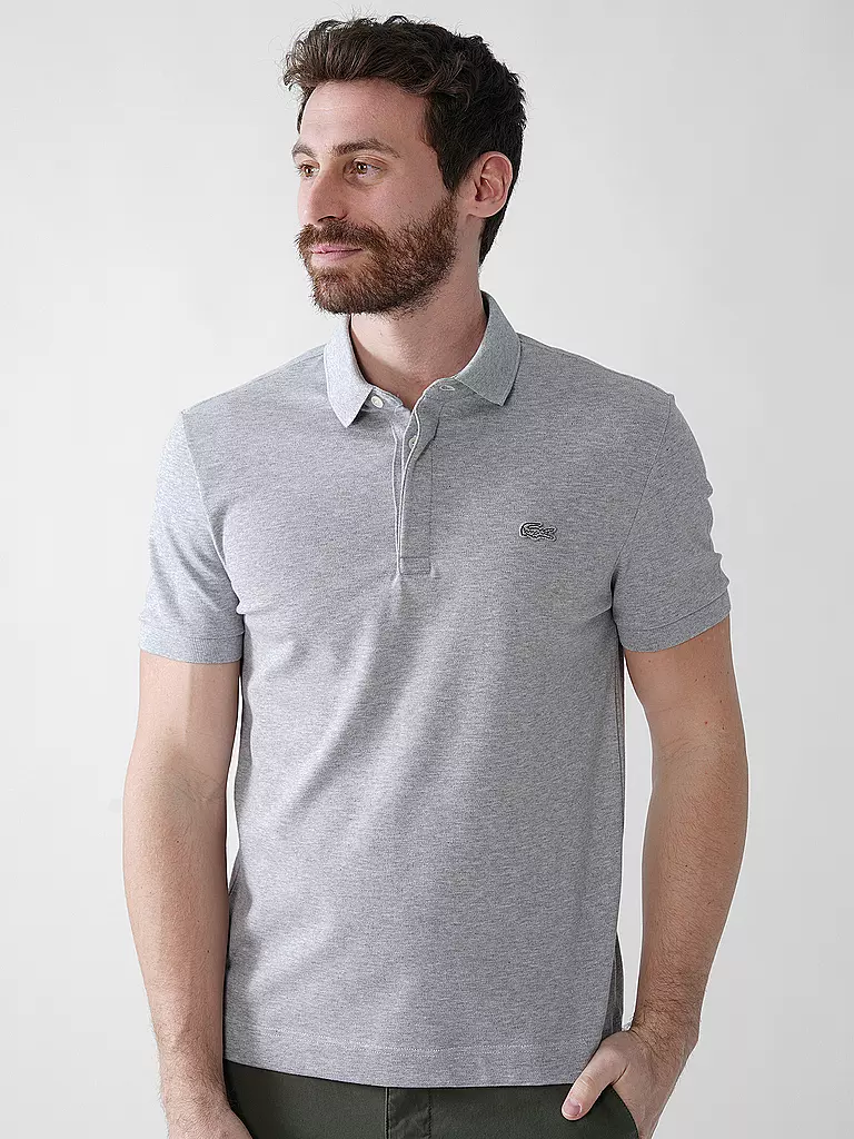 LACOSTE | Poloshirt | grau