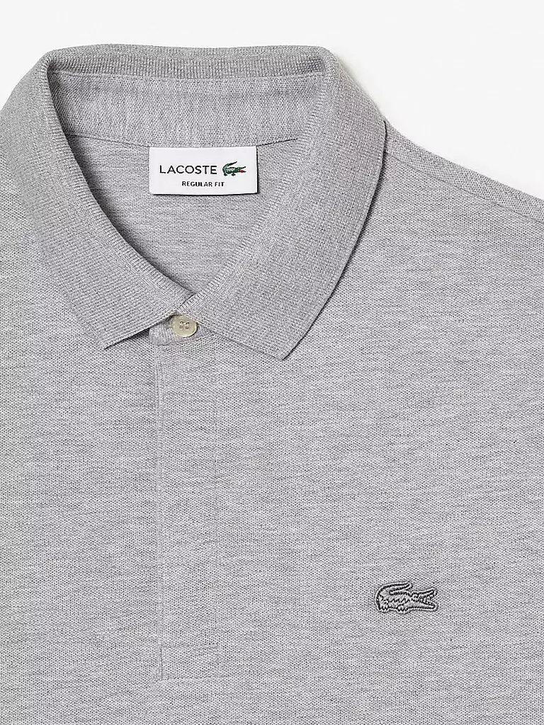 LACOSTE | Poloshirt | grau