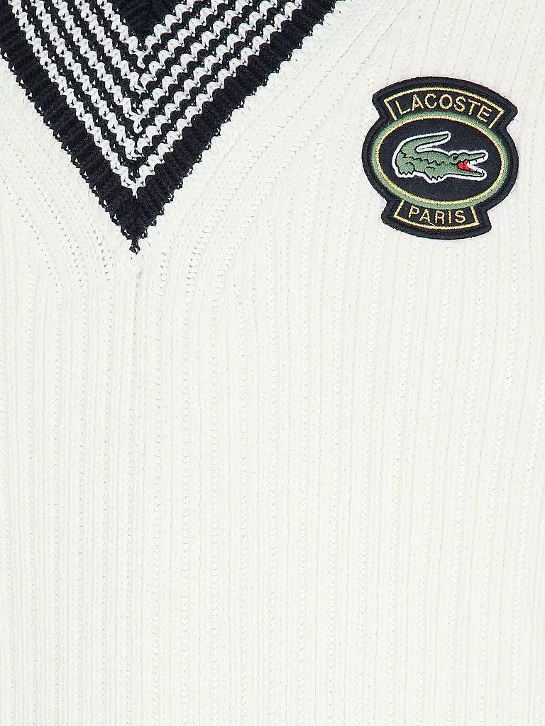 LACOSTE | Pullunder | creme