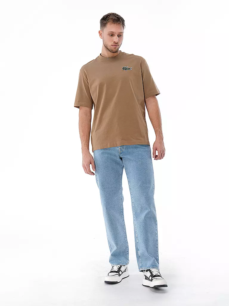 LACOSTE | T-Shirt Oversized  | camel