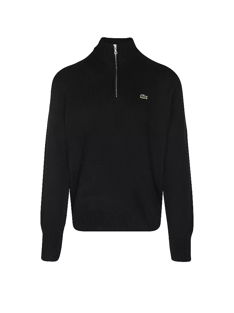 LACOSTE | Troyer Pullover | schwarz