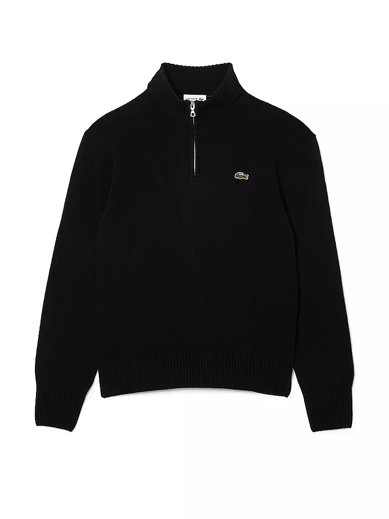 LACOSTE | Troyer Pullover | schwarz