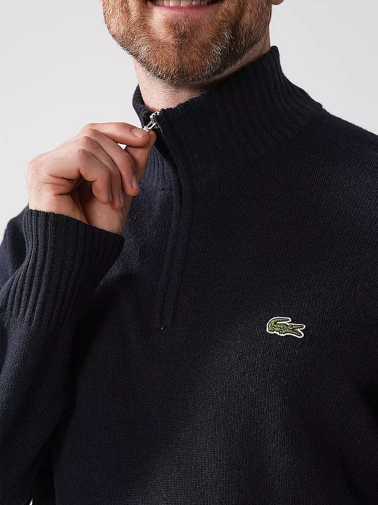 LACOSTE | Troyer Pullover | grün