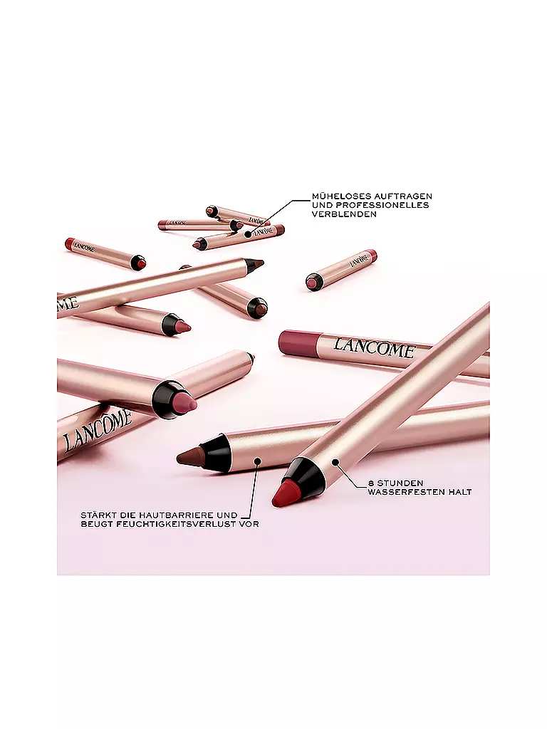 LANCÔME | Lippenkonturenstift - Lip Idôle Lip Shaper Creamy Matte Lip Liner (100 Red Now) | dunkelrot