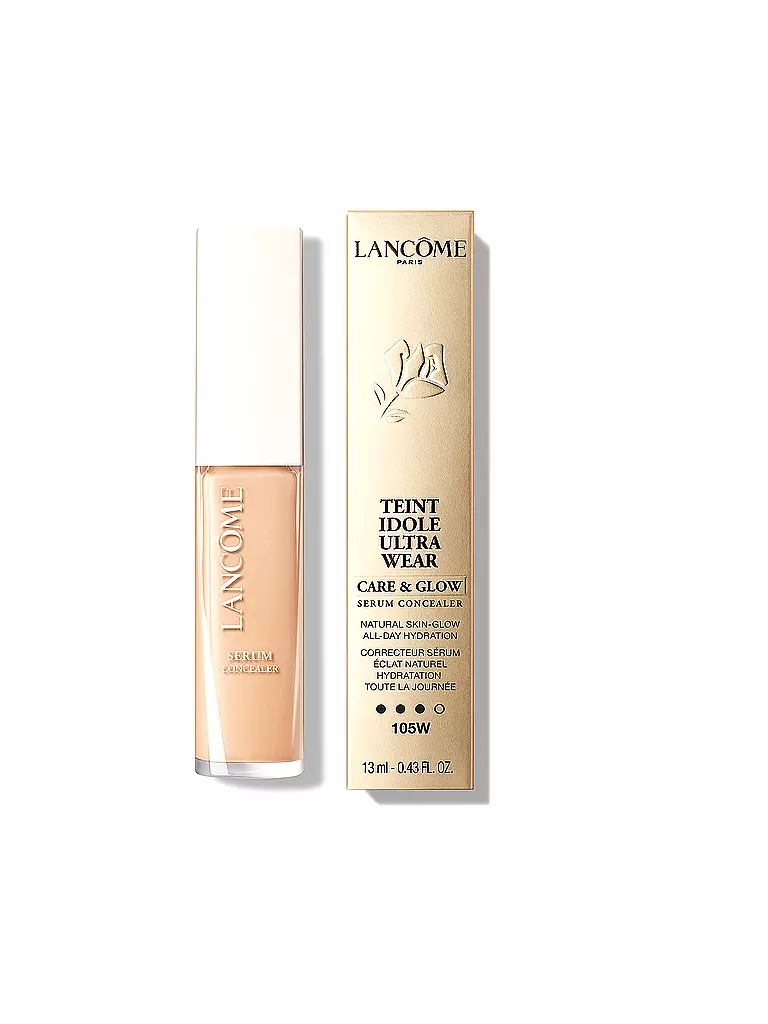 LANCÔME | Teint Idole Ultra Wear Skin-Glow Concealer (105WI) | camel