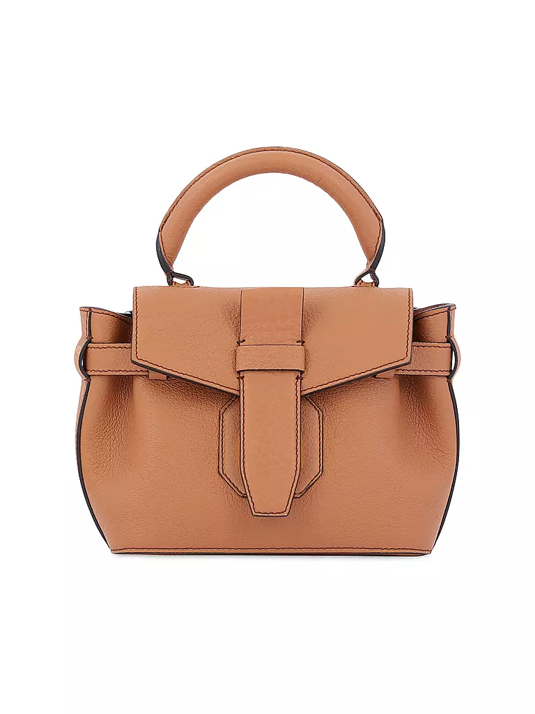 LANCEL | Ledertasche - Henkeltasche CHARLIE  | camel