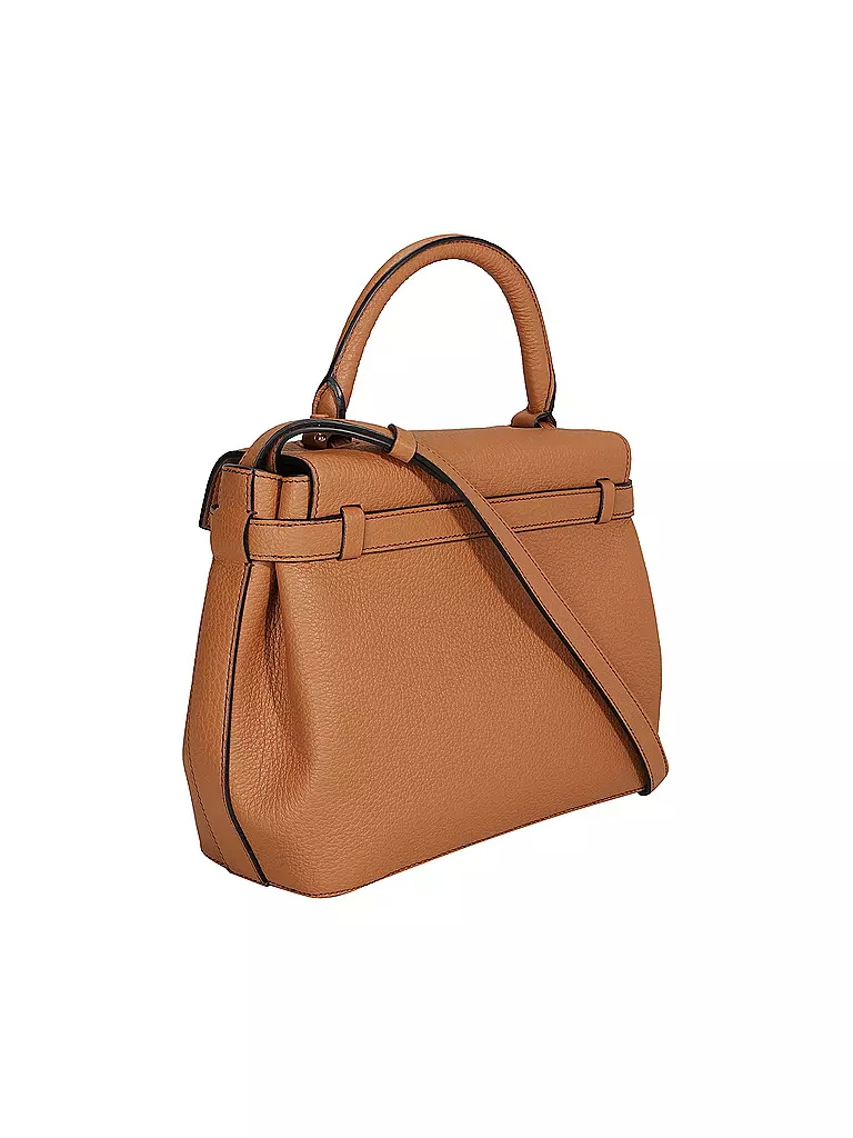 LANCEL | Ledertasche - Henkeltasche CHARLIE | camel