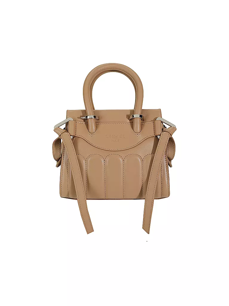 LANCEL | Ledertasche - Umhängetasche Small RODEO CUIR VACHETTE LISSE | beige