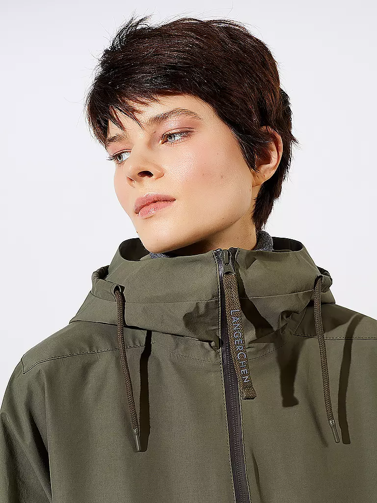 LANGER CHEN | Parka KENSOSHA | olive