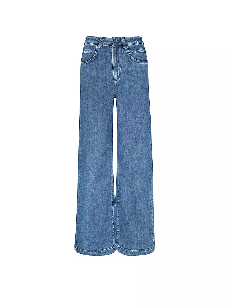 LANIUS | Jeans Wide Leg Fit  | blau