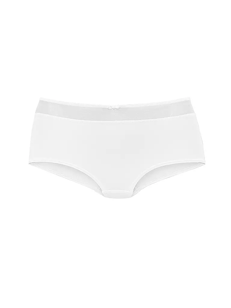 LASCANA | Panty PERFECT BASIC white | schwarz