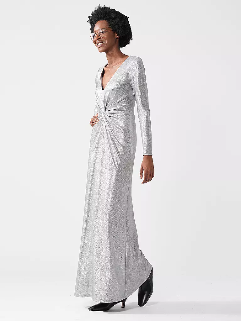 LAUREN RALPH LAUREN | Abendkleid NADIRA | silber