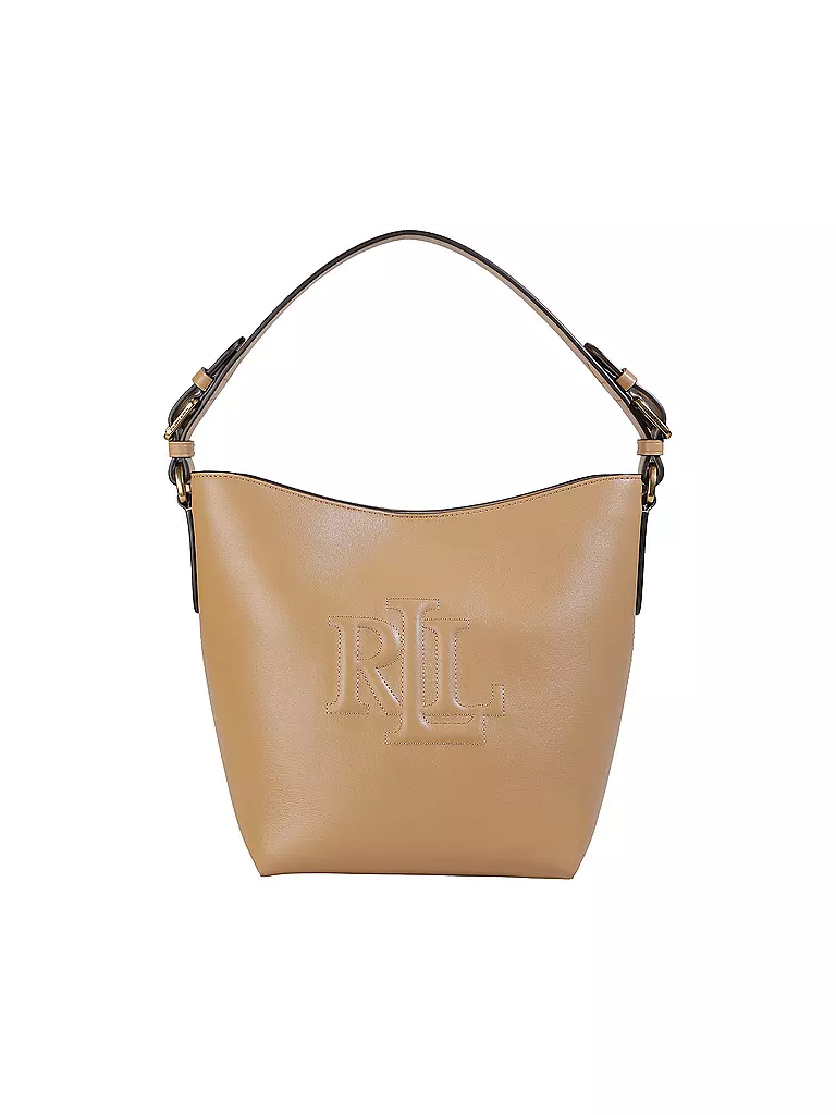 LAUREN RALPH LAUREN | Ledertasche - Bucket Bag WITLEY | beige