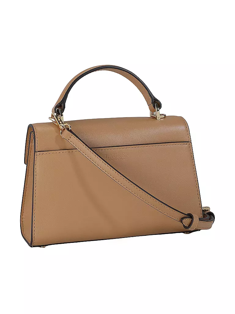 LAUREN RALPH LAUREN | Ledertasche - Henkeltasche FARRAH  | beige