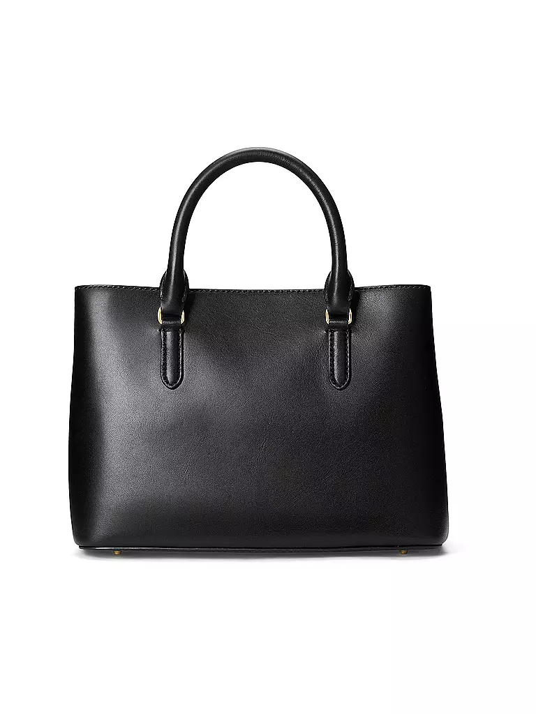 LAUREN RALPH LAUREN | Ledertasche - Henkeltasche MARCY 26 Small | schwarz