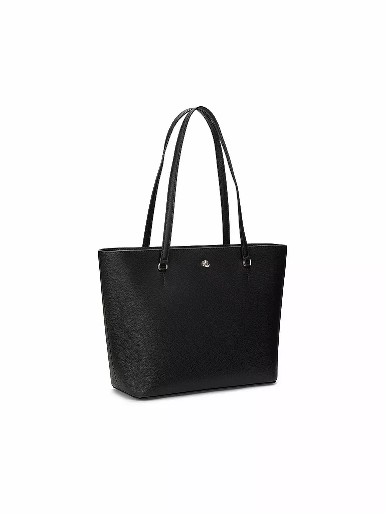 LAUREN RALPH LAUREN | Ledertasche - Shopper KARLY Medium | schwarz