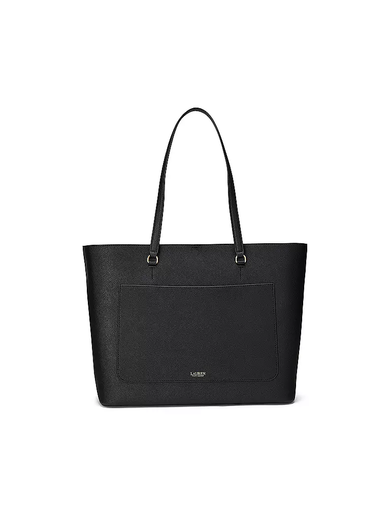 LAUREN RALPH LAUREN | Ledertasche - Shopper KARLY TOTE Large | schwarz