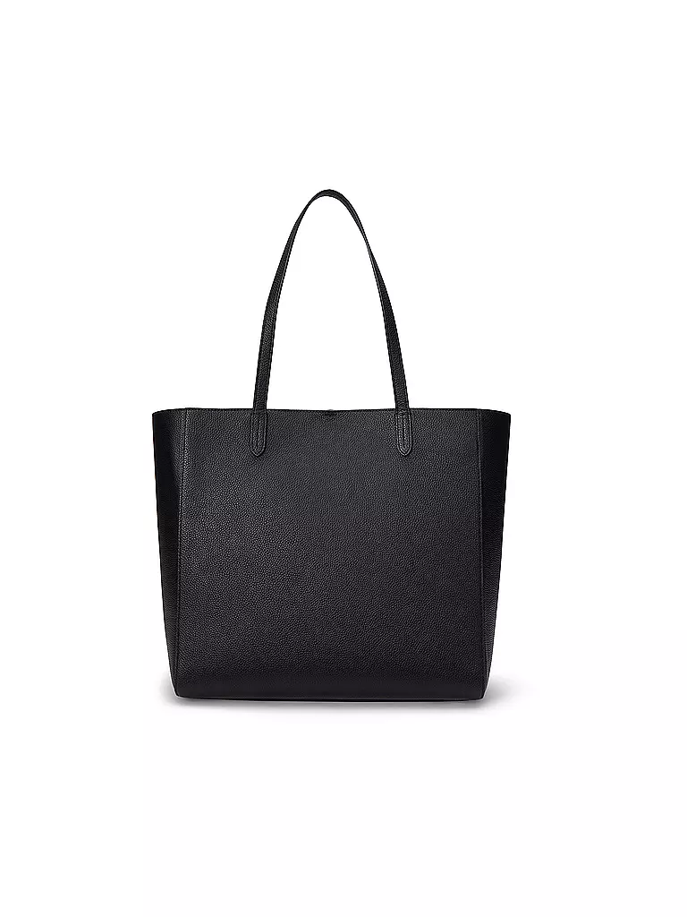 LAUREN RALPH LAUREN | Ledertasche - Shopper Large  | schwarz