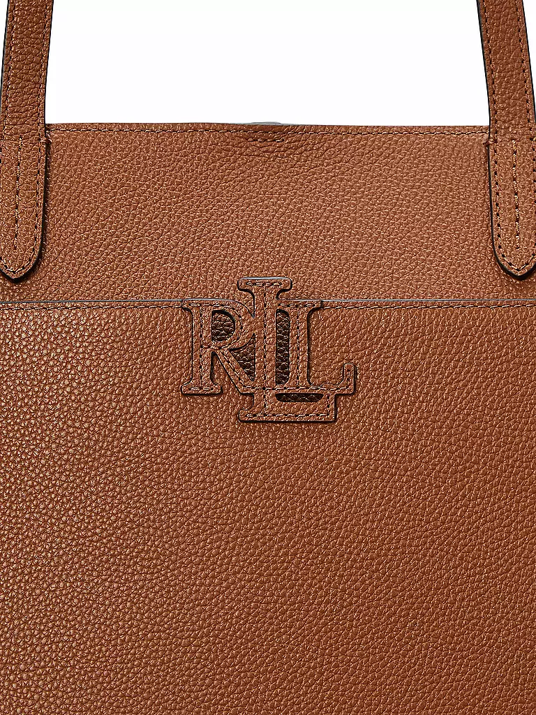 LAUREN RALPH LAUREN | Ledertasche - Shopper Large | schwarz