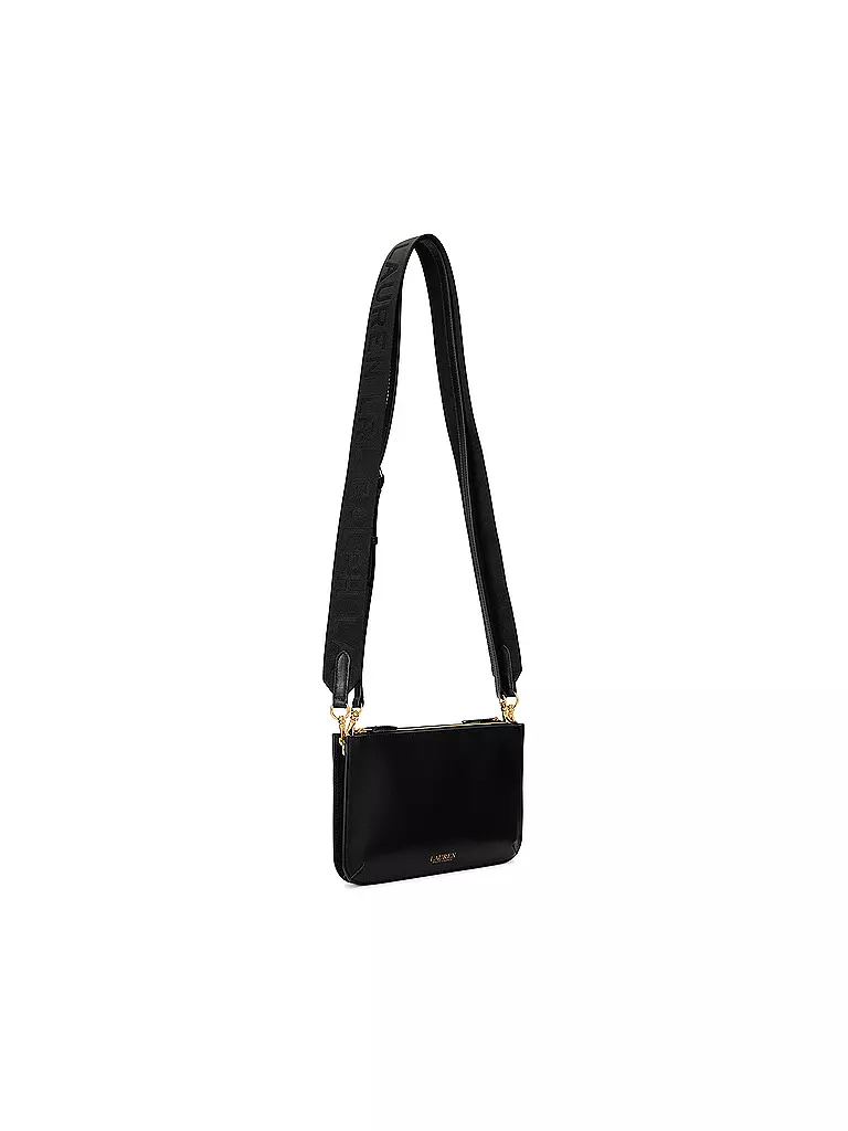 LAUREN RALPH LAUREN | Ledertasche - Umhängetasche LANDYN Medium | schwarz