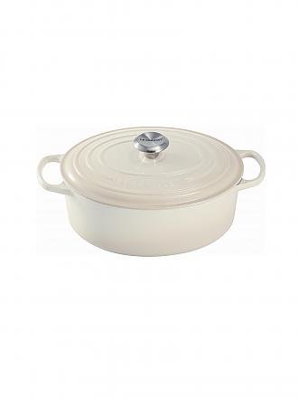 LE CREUSET | Bräter oval Signature 31cm Meringue