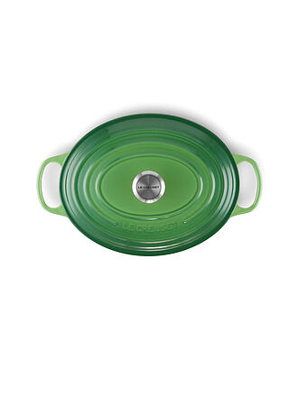 LE CREUSET | Bräter oval Signature 31cm 6,3l Bamboo Green