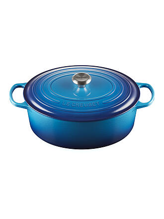 LE CREUSET | Bräter oval 33cm/7,5l SIGNATURE Azure