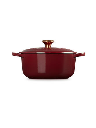 LE CREUSET | Bräter rund SIGNATURE 20cm Garnet