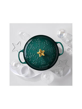 LE CREUSET | Weihnachts Bräter mit Deckel 24cm SIGNATURE Artichaut 