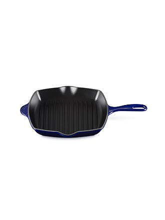 LE CREUSET | Grillpfanne Quadratisch aus Gusseisen 19cm Indigo 