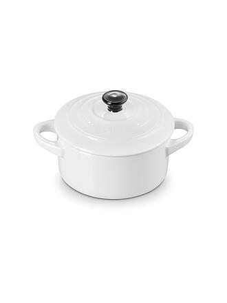 LE CREUSET | Mini-Cocotte POTERIE 10cm/0,2L White