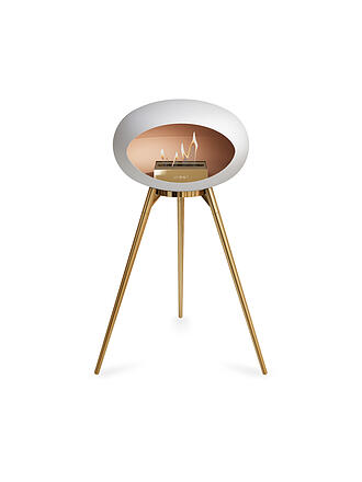 LE FEU | Kamin LE FEU GROUND HIGH Weiss/Rosegold