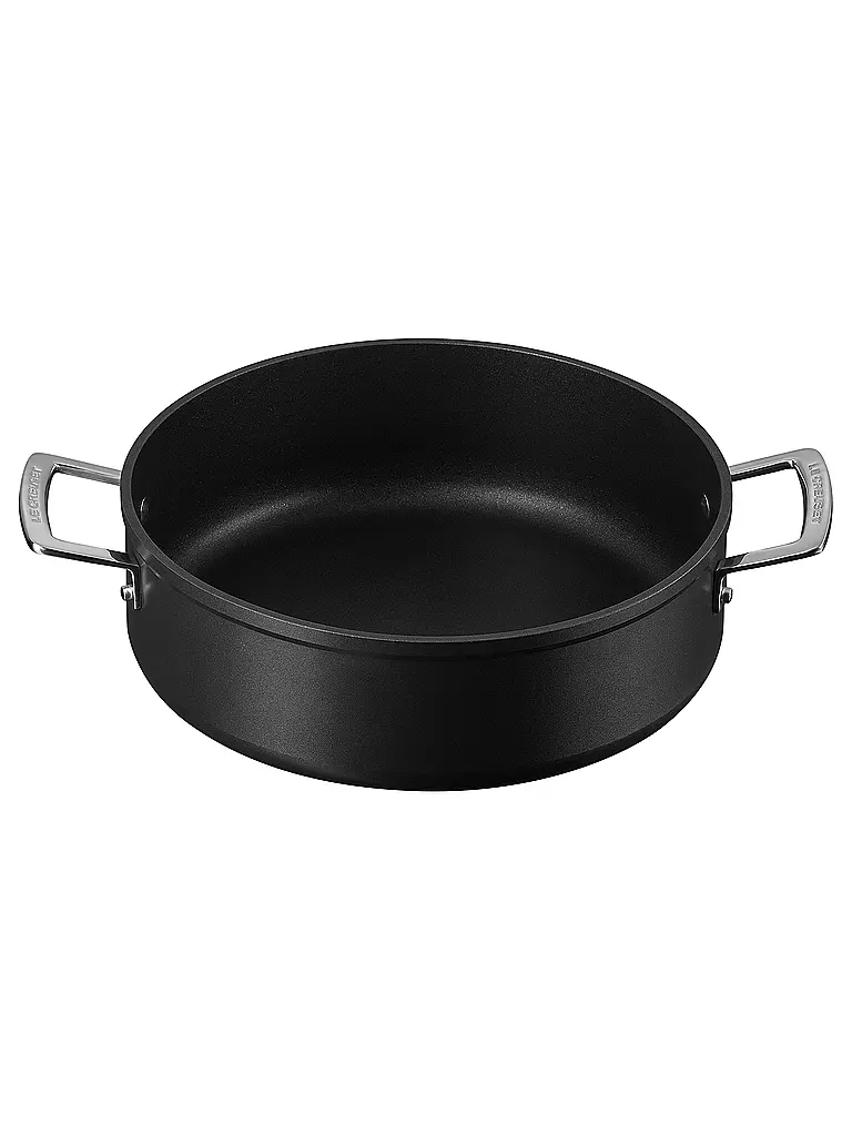 LE CREUSET | Alu-Schmorpfanne Antihaft Schwarz 28cm/5,4l | schwarz