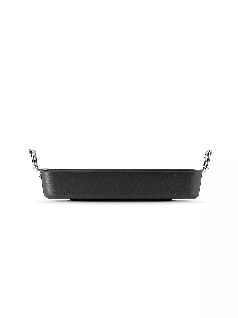 LE CREUSET | Aluminium-Antihaft Bratreine 35x27cm/5,5l Schwarz | schwarz