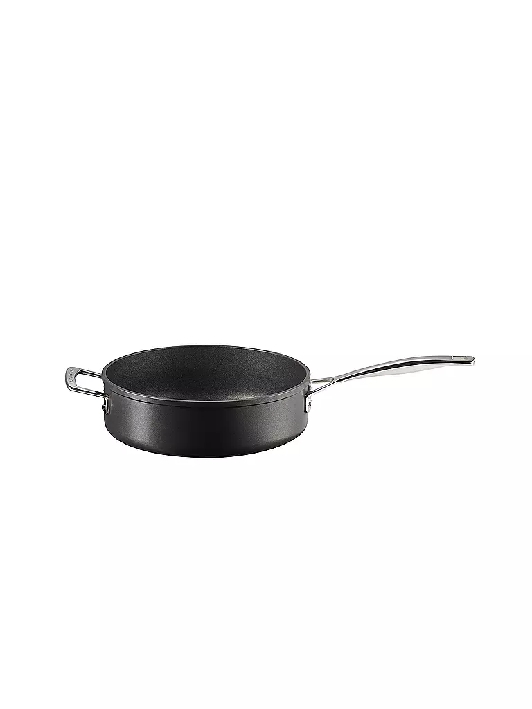 LE CREUSET | Aluminium-Antihaft Sautepfanne mit Gegengriff 26cm/4l | schwarz