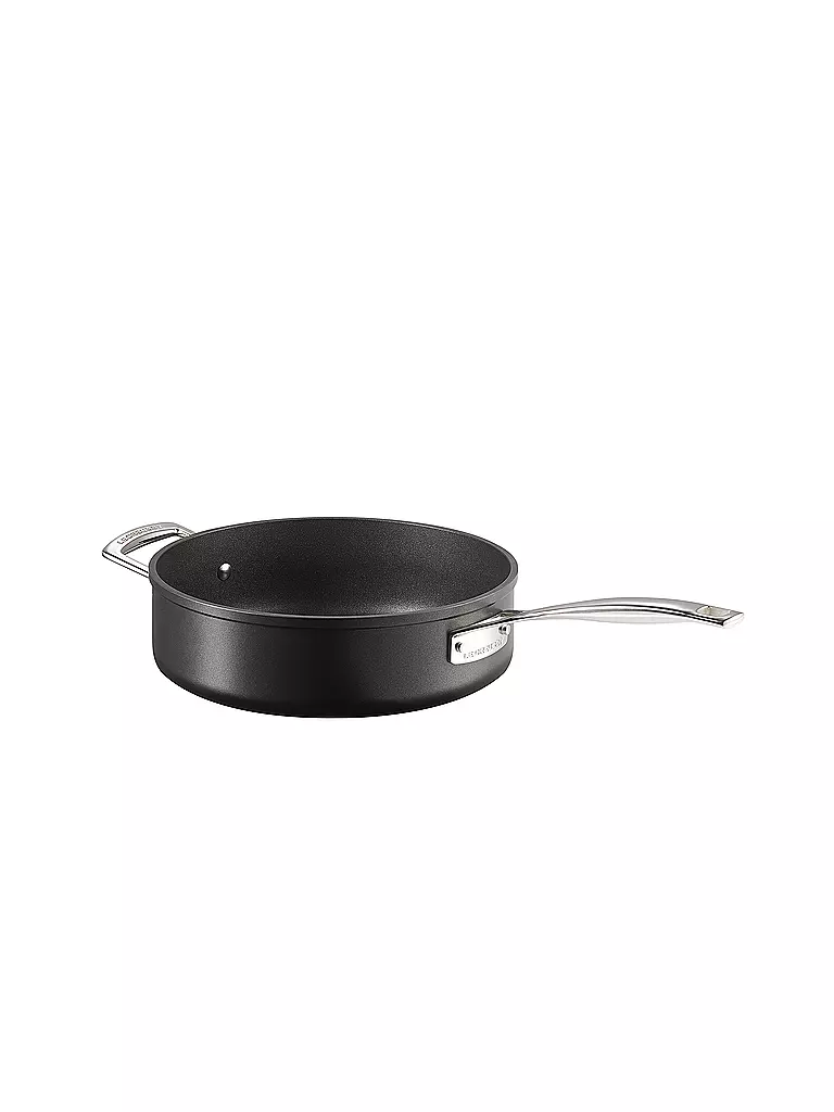 LE CREUSET | Aluminium-Antihaft Sautepfanne mit Gegengriff 26cm/4l | schwarz